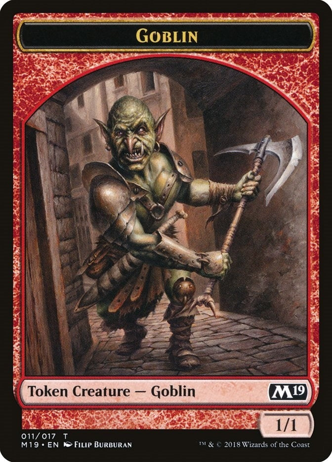 Image for Goblin Token (11) (Core Set 2019) - Magic: The Gathering