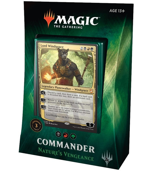 Image for Commander 2018 Deck - Nature's Vengeance - Magic: The Gathering