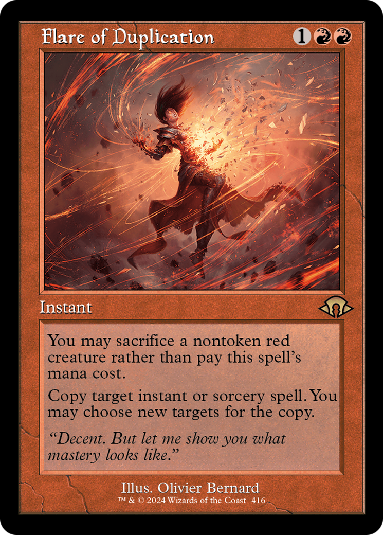 Flare of Duplication (Retro Frame) (416) (MH3)