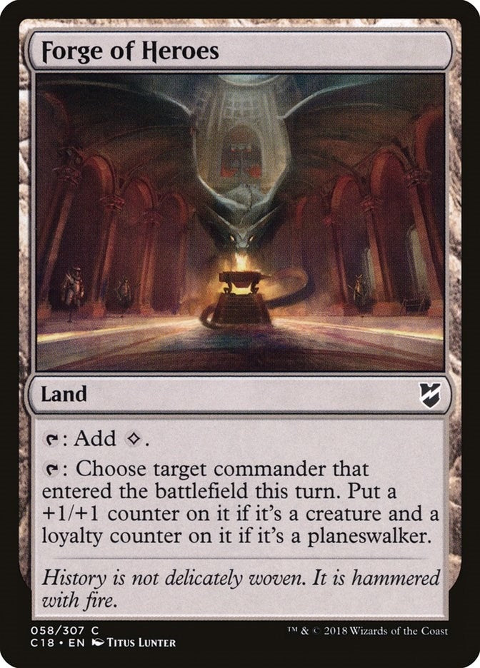 Image for Forge of Heroes (58) (Commander 2018) - Magic: The Gathering