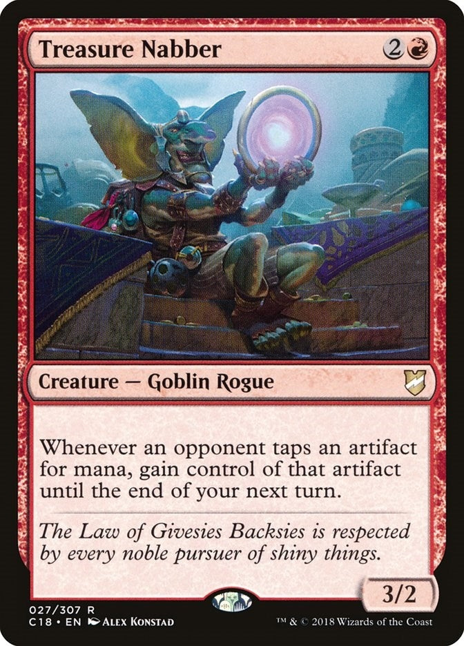 Image for Treasure Nabber (27) (Commander 2018) - Magic: The Gathering