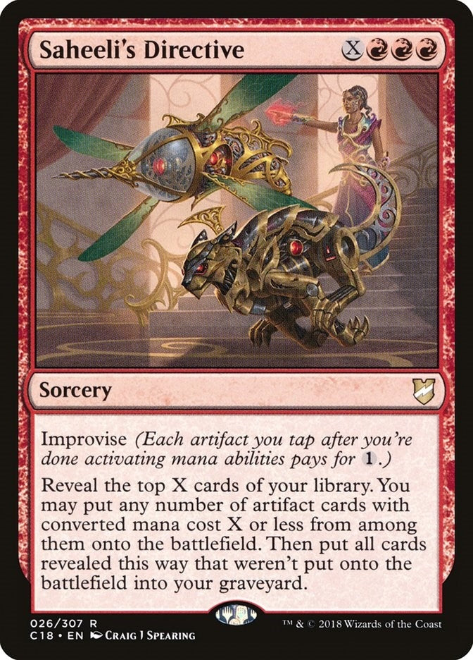 Image for Saheeli's Directive (26) (Commander 2018) - Magic: The Gathering