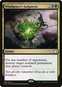 Image for Windgrace's Judgment (49) (Commander 2018) - Magic: The Gathering