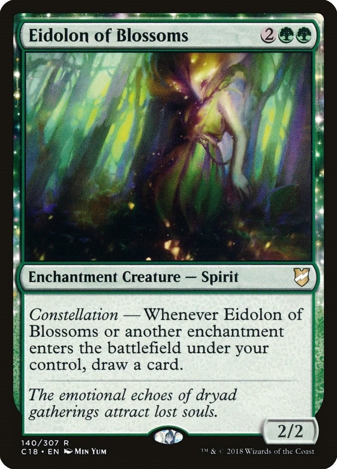 Image for Eidolon of Blossoms (140) (Commander 2018) - Magic: The Gathering