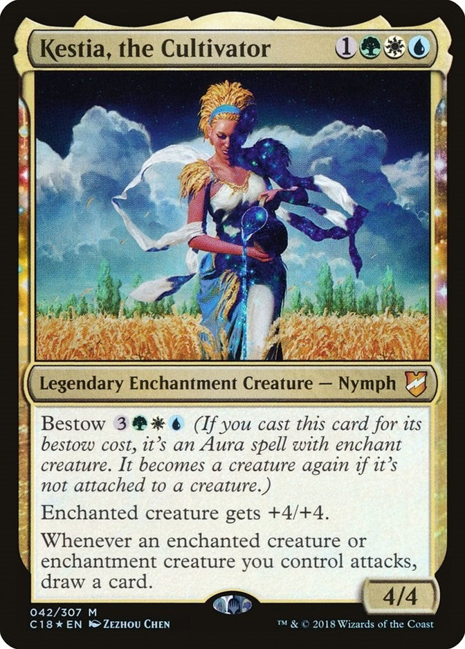 Image for Kestia, the Cultivator (42) (Commander 2018) - Magic: The Gathering