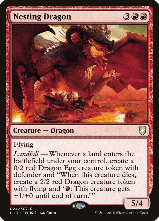 Nesting Dragon (24) (Commander 2018)