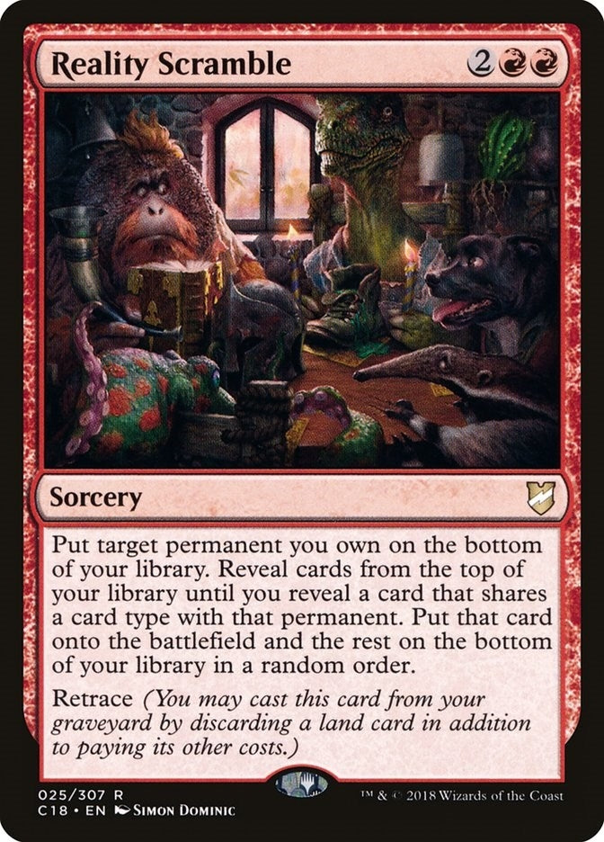 Image for Reality Scramble (25) (Commander 2018) - Magic: The Gathering