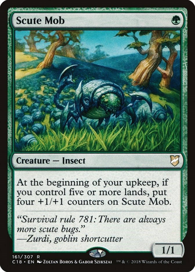 Scute Mob (161) (Commander 2018)
