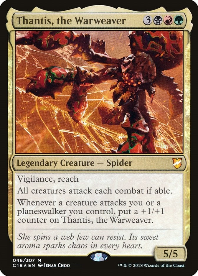 Image for Thantis, the Warweaver (46) (Commander 2018) - Magic: The Gathering