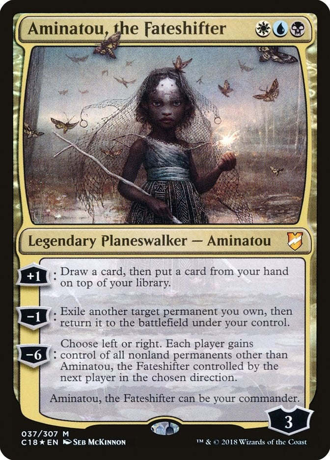 Image for Aminatou, the Fateshifter (37) (Commander 2018) - Magic: The Gathering