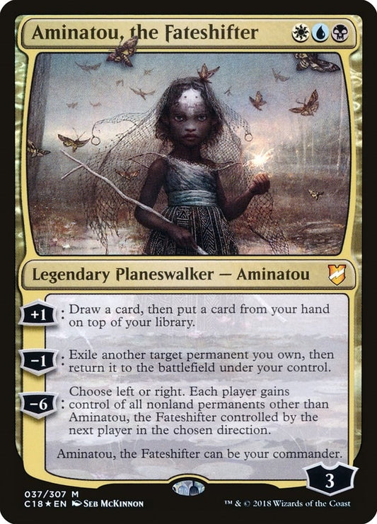Image for Aminatou, the Fateshifter (37) (Commander 2018) - Magic: The Gathering