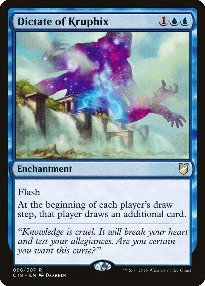 Image for Dictate of Kruphix (86) (Commander 2018) - Magic: The Gathering