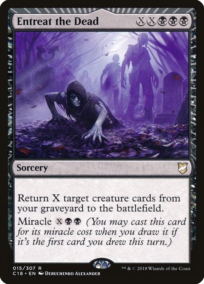 Image for Entreat the Dead (15) (Commander 2018) - Magic: The Gathering