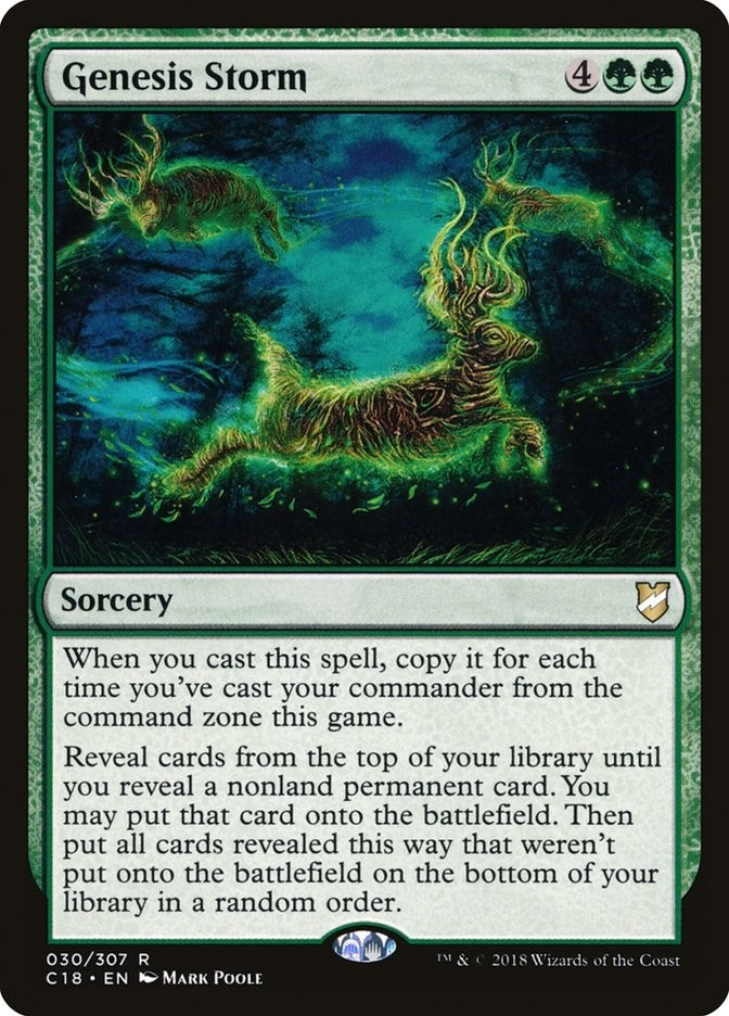 Genesis Storm (30) (Commander 2018)