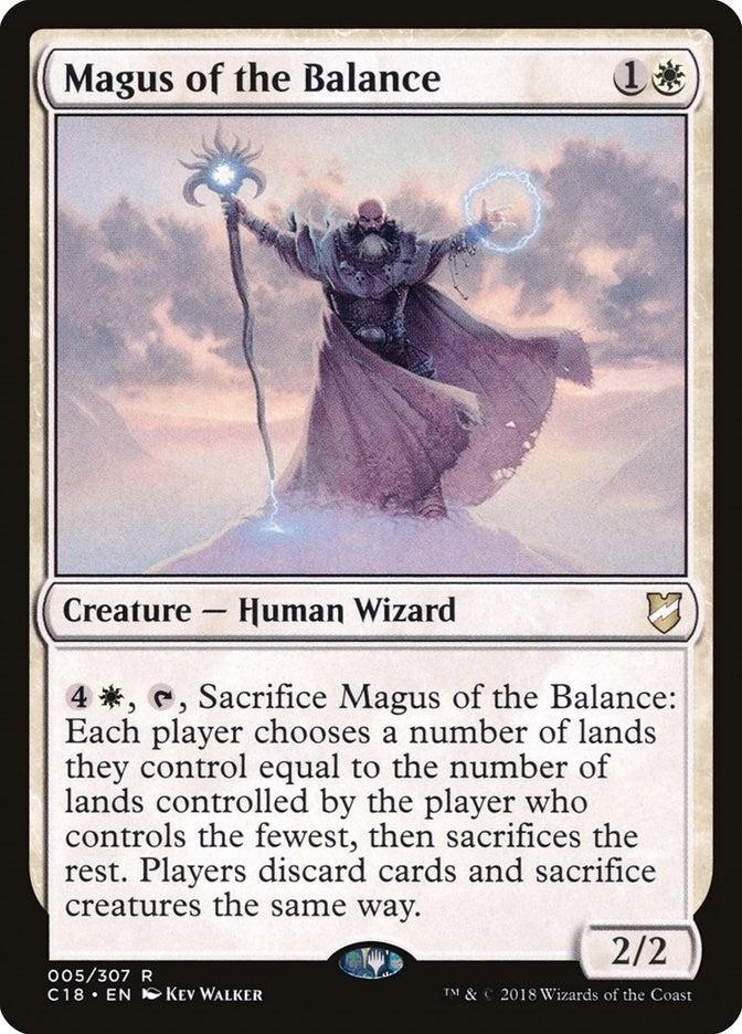 Image for Magus of the Balance (5) (Commander 2018) - Magic: The Gathering