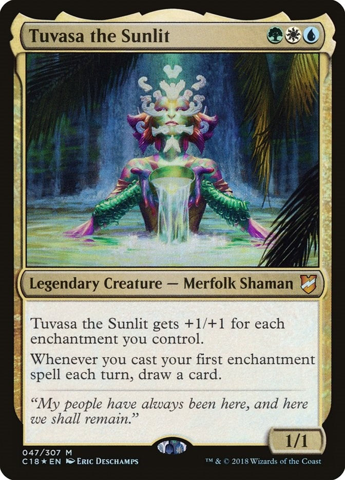 Tuvasa the Sunlit (47) (Commander 2018)