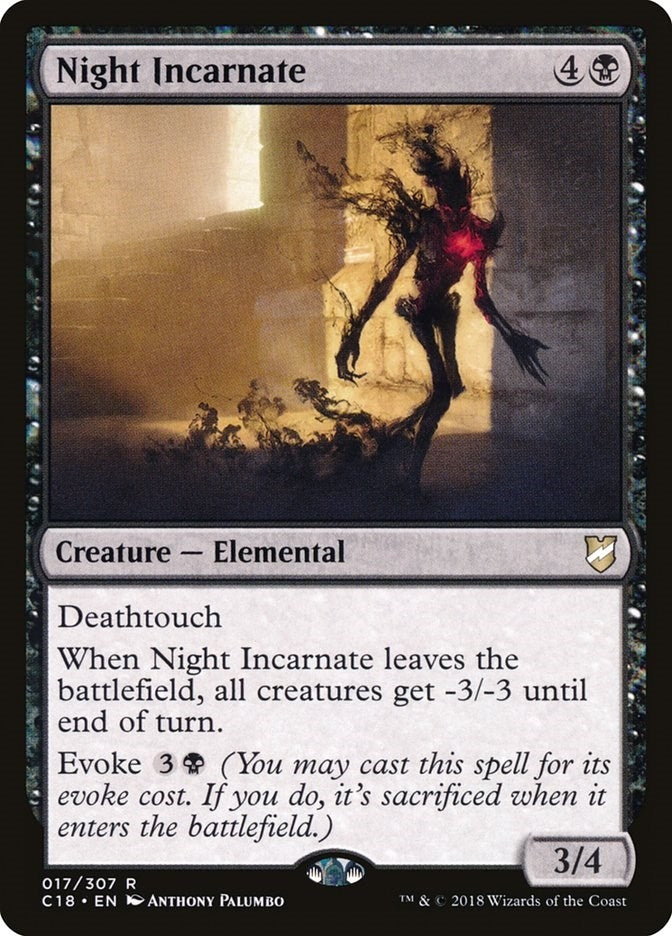 Image for Night Incarnate (17) (Commander 2018) - Magic: The Gathering