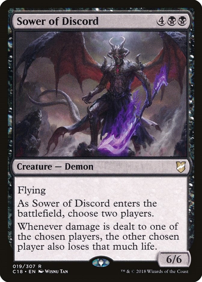 Image for Sower of Discord (19) (Commander 2018) - Magic: The Gathering