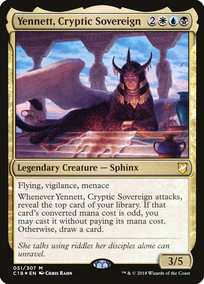 Image for Yennett, Cryptic Sovereign (51) (Commander 2018) - Magic: The Gathering