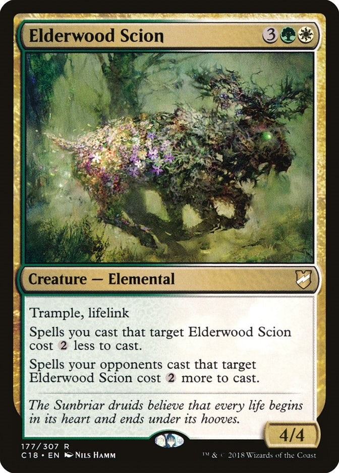 Image for Elderwood Scion (177) (Commander 2018) - Magic: The Gathering