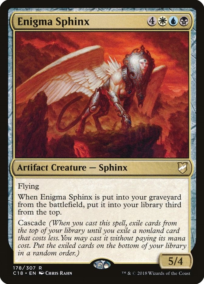 Image for Enigma Sphinx (178) (Commander 2018) - Magic: The Gathering