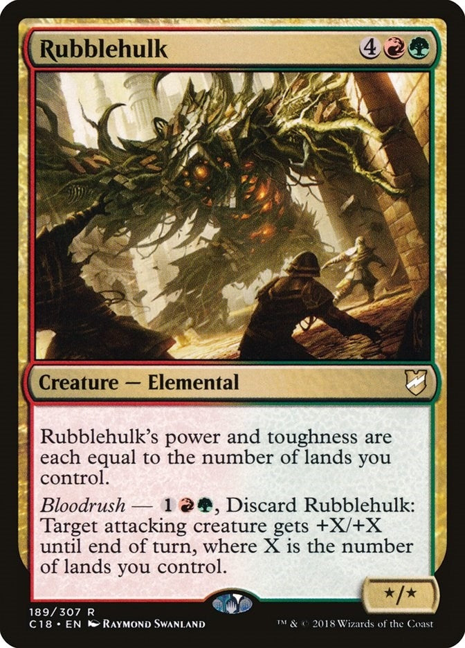 Image for Rubblehulk (189) (Commander 2018) - Magic: The Gathering