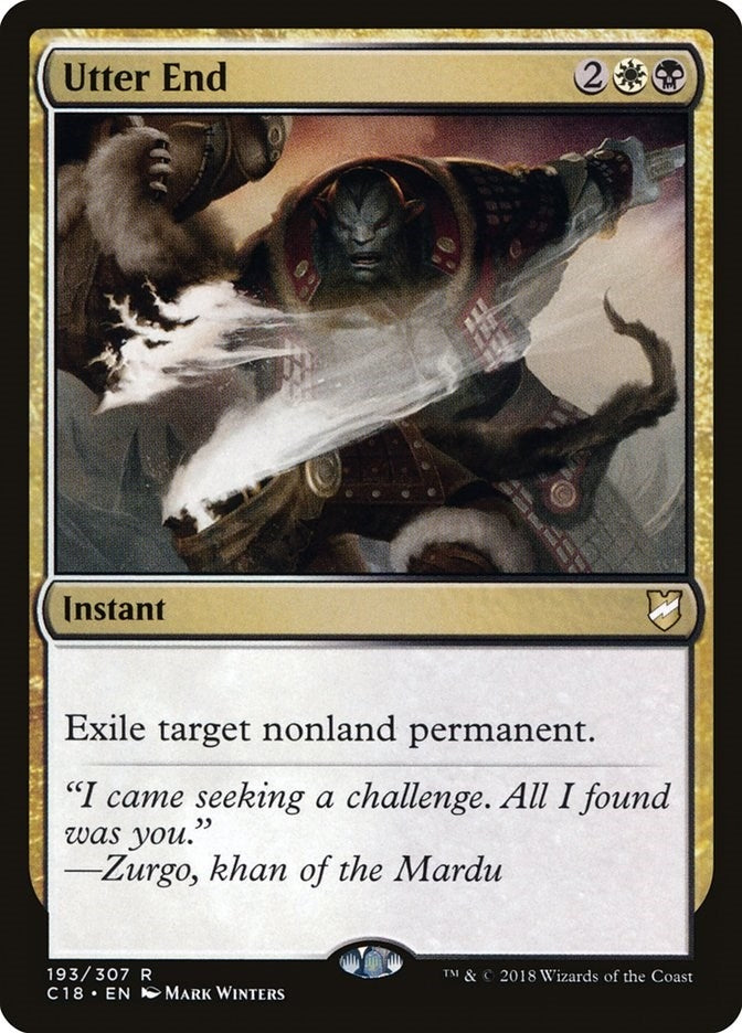 Utter End (193) (Commander 2018)