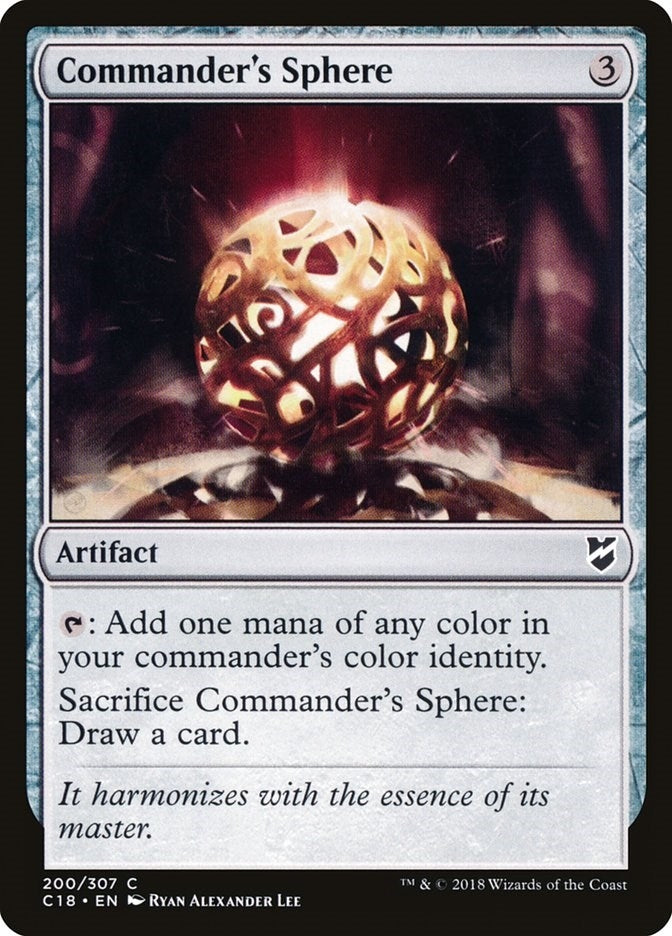 Image for Commander's Sphere (200) (Commander 2018) - Magic: The Gathering