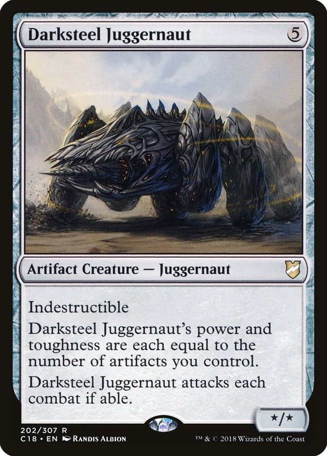 Image for Darksteel Juggernaut (202) (Commander 2018) - Magic: The Gathering