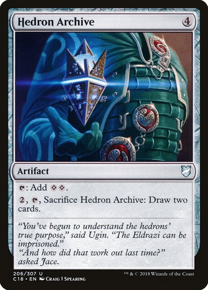 Image for Hedron Archive (206) (Commander 2018) - Magic: The Gathering