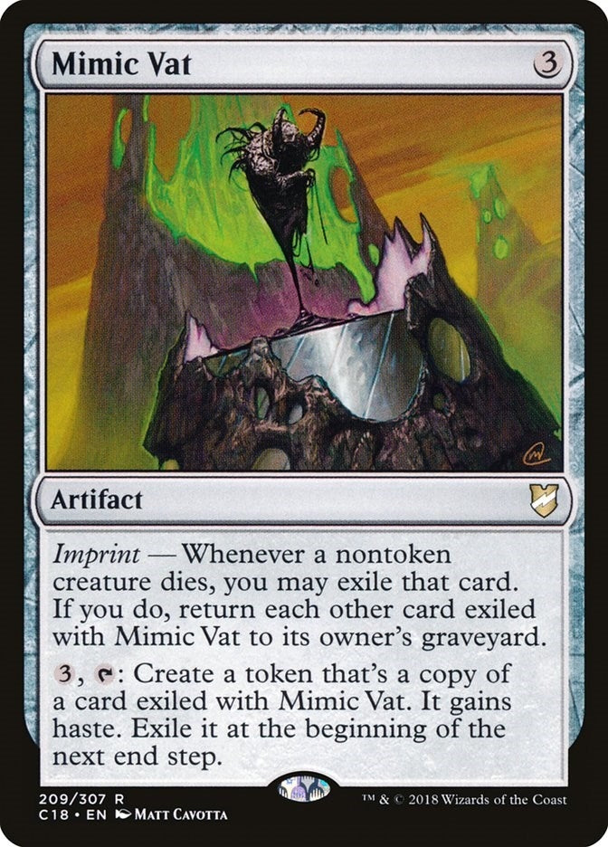 Image for Mimic Vat (209) (Commander 2018) - Magic: The Gathering