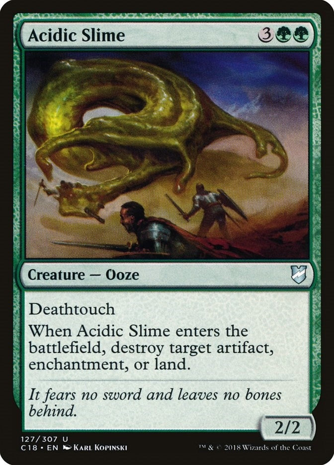 Acidic Slime (127) (Commander 2018)