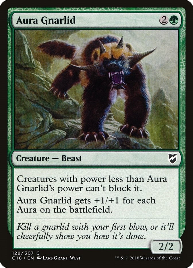 Aura Gnarlid (128) (Commander 2018)