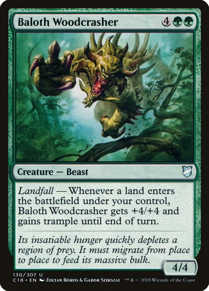 Baloth Woodcrasher (130) (Commander 2018)