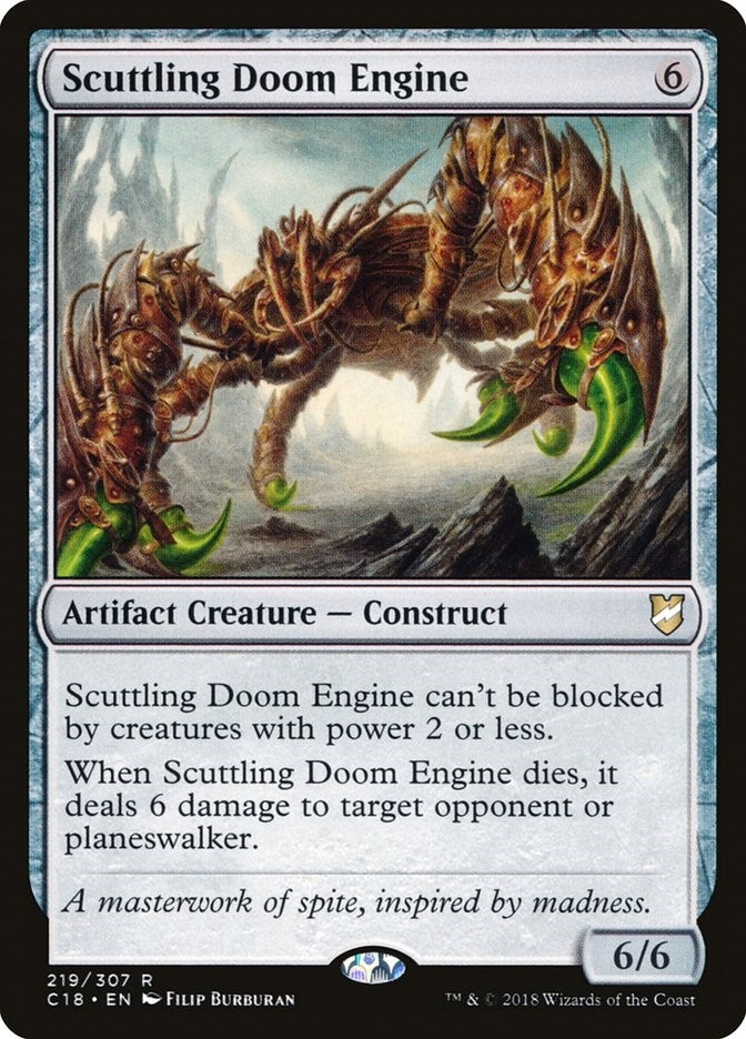 Image for Scuttling Doom Engine (219) (Commander 2018) - Magic: The Gathering