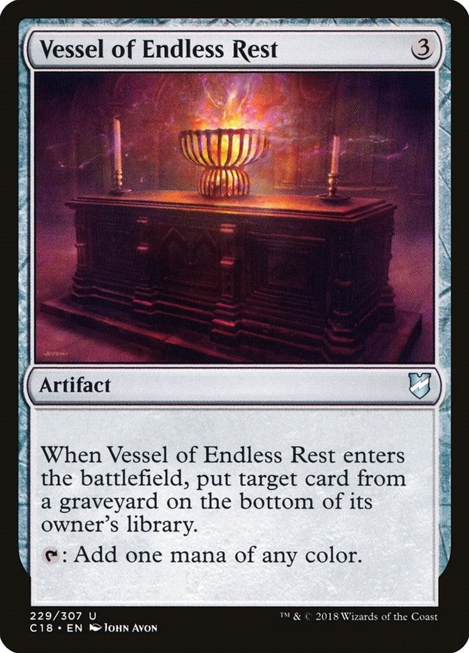 Image for Vessel of Endless Rest (229) (Commander 2018) - Magic: The Gathering