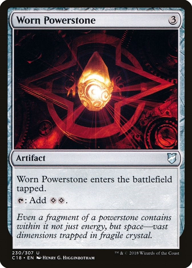 Image for Worn Powerstone (230) (Commander 2018) - Magic: The Gathering