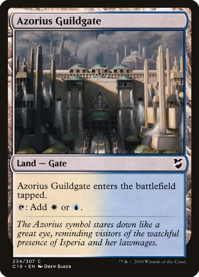 Azorius Guildgate (234) (Commander 2018)