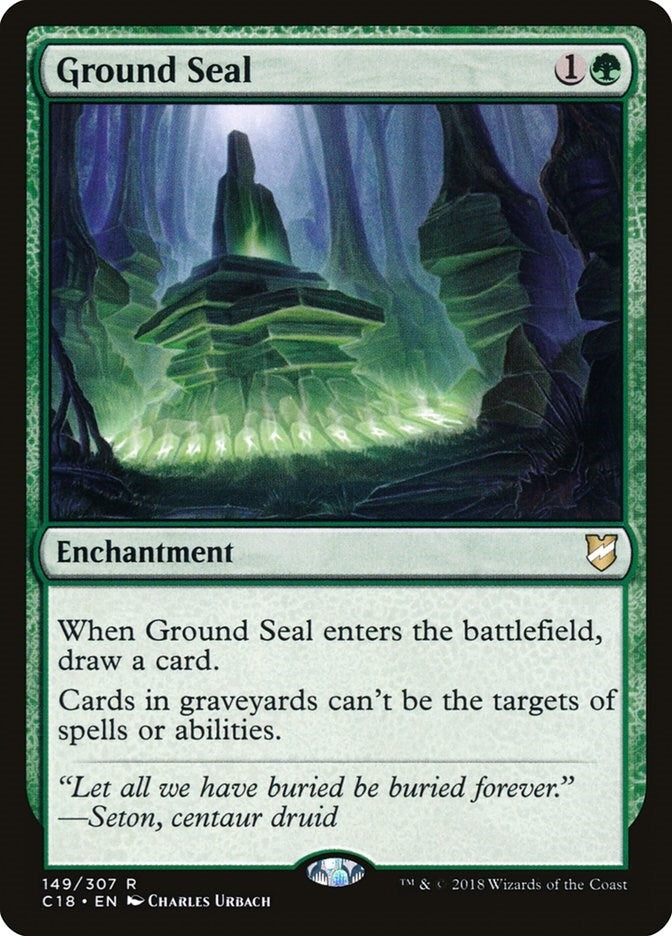 Image for Ground Seal (149) (Commander 2018) - Magic: The Gathering