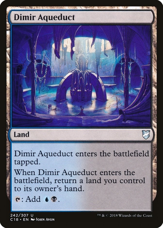 Dimir Aqueduct (242) (Commander 2018)