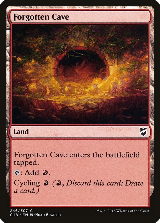 Image for Forgotten Cave (246) (Commander 2018) - Magic: The Gathering