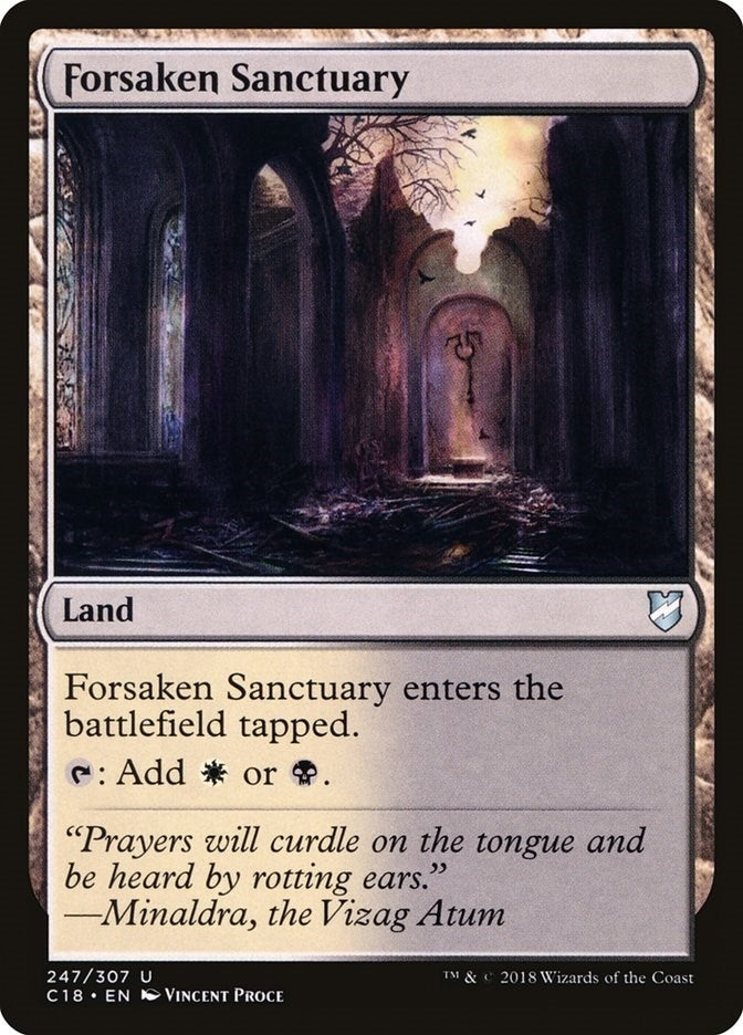 Forsaken Sanctuary (247) (Commander 2018)