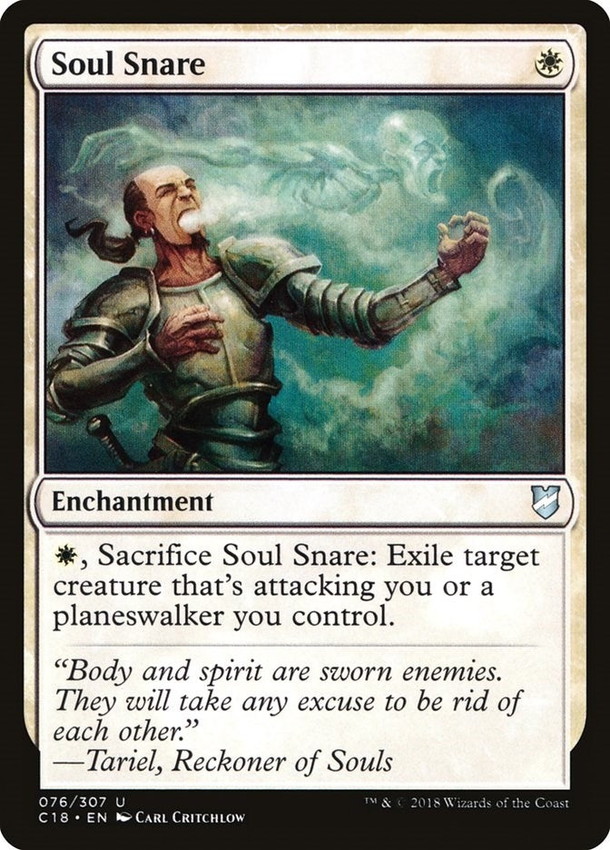 Image for Soul Snare (76) (Commander 2018) - Magic: The Gathering
