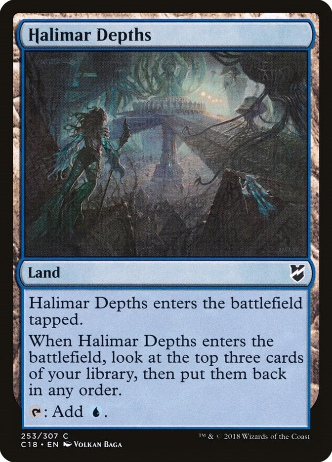 Image for Halimar Depths (253) (Commander 2018) - Magic: The Gathering