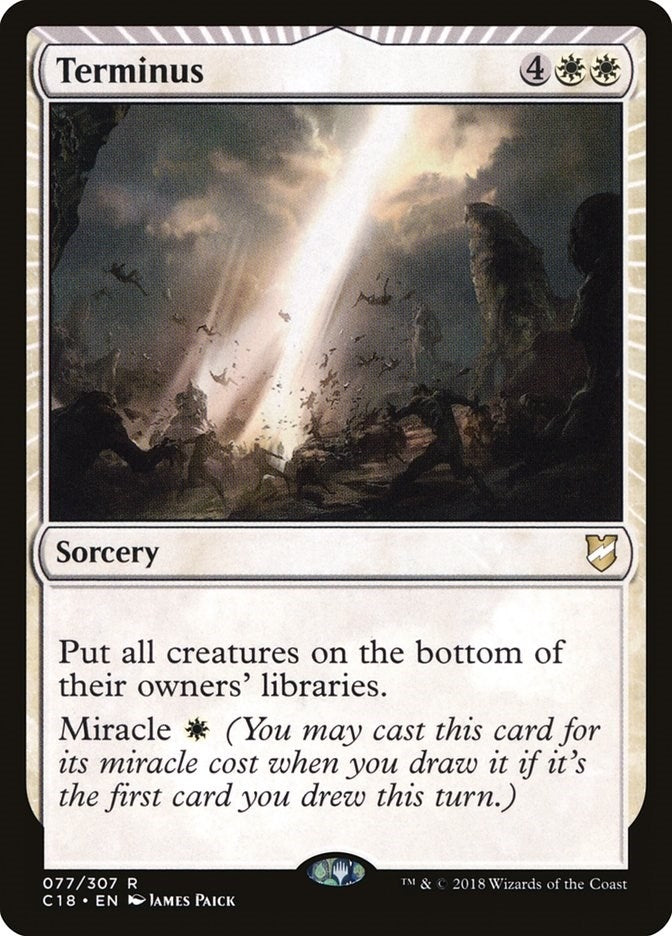 Image for Terminus (77) (Commander 2018) - Magic: The Gathering