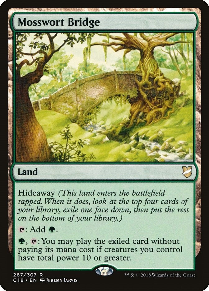 Image for Mosswort Bridge (267) (Commander 2018) - Magic: The Gathering