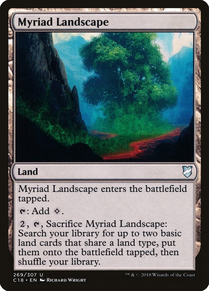 Image for Myriad Landscape (269) (Commander 2018) - Magic: The Gathering