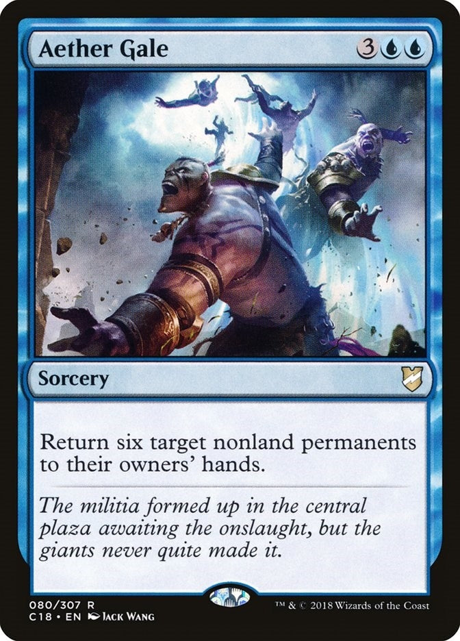 Image for Aether Gale (80) (Commander 2018) - Magic: The Gathering