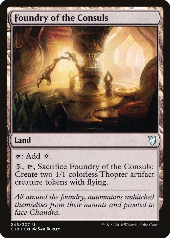 Image for Foundry of the Consuls (248) (Commander 2018) - Magic: The Gathering