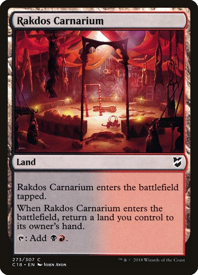 Image for Rakdos Carnarium (273) (Commander 2018) - Magic: The Gathering
